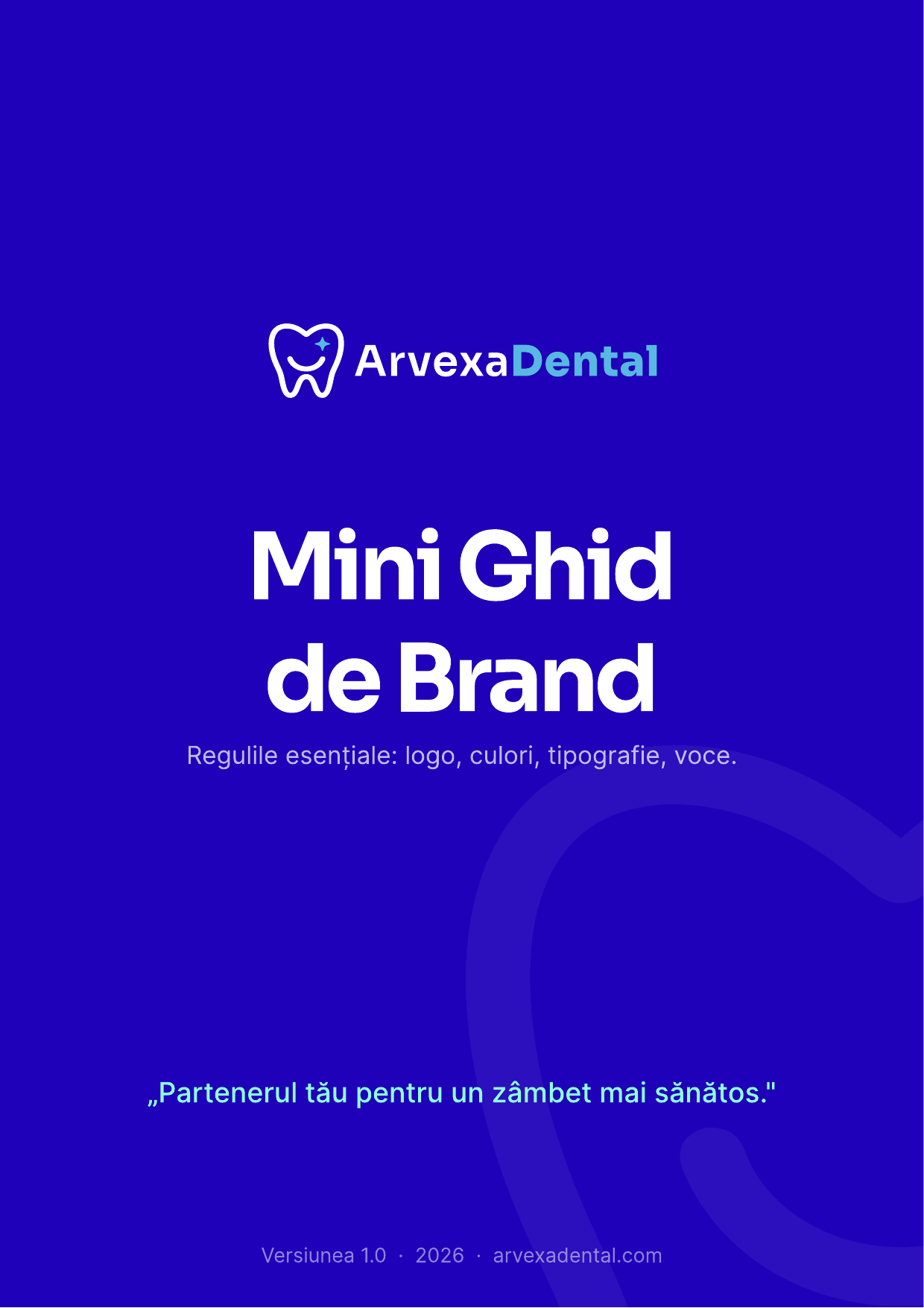 Arvexa Dental: mini ghid de brand